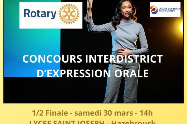 La demi-finale du Concours d’Expression Orale Rotary au lycée Saint-Joseph d’Hazebrouck : Une étape cruciale pour les jeunes orateurs